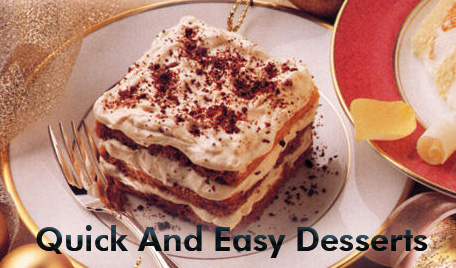 Quick And Easy Desserts
