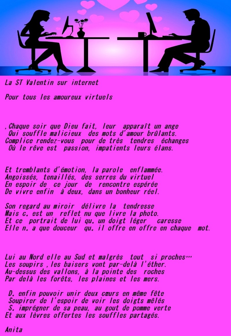 poeme pour rencontre internet