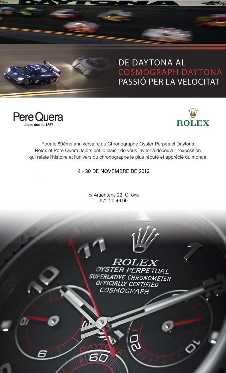 Rolex s chez Pere Quera - Passion Horlogère