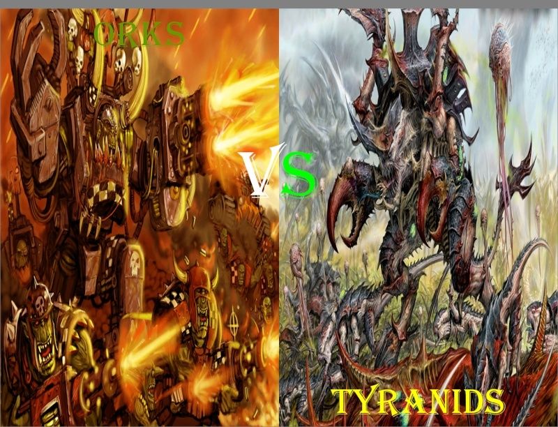 Warhammer 40k video bat rep #264 orks vs tyranids