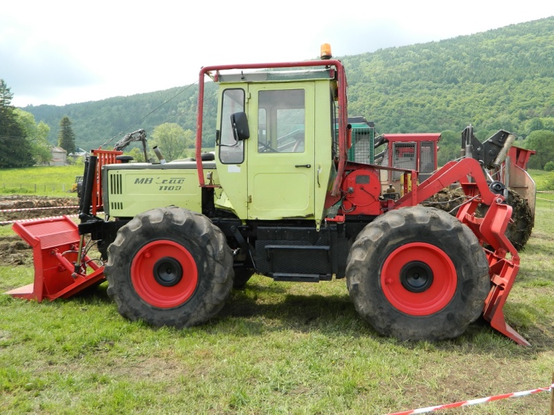 tracteur forestier mercedes mb trac 900